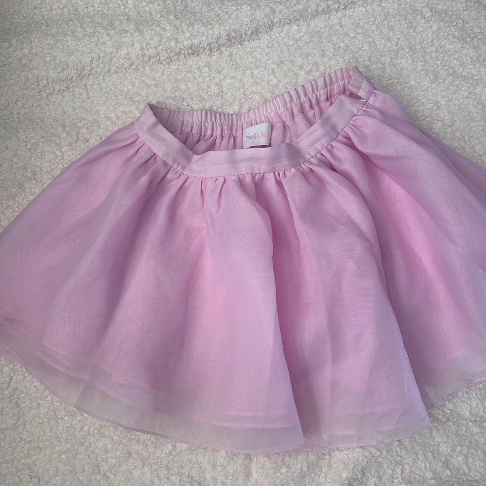 Selkie Pink Mini Skirt